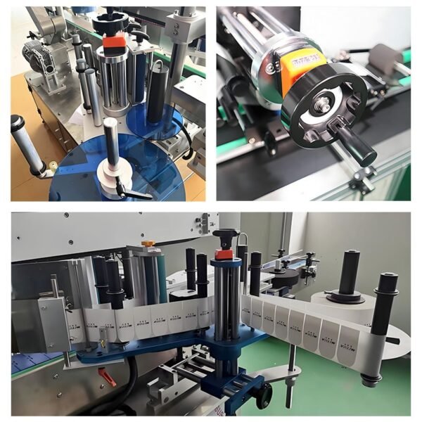 Automatic double sides labeling machine details