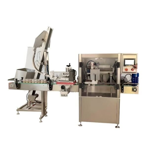 Automatic lock capping machine