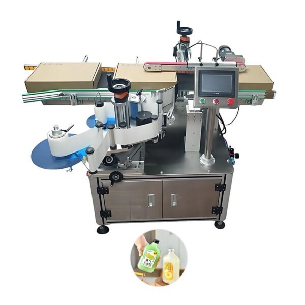 Automatic single side labeling machine