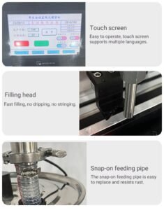 Automatic Paste Cream Filling Machine Details
