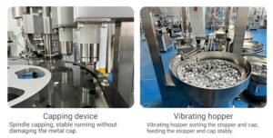 Vial Filling Stoppering Capping Line Details