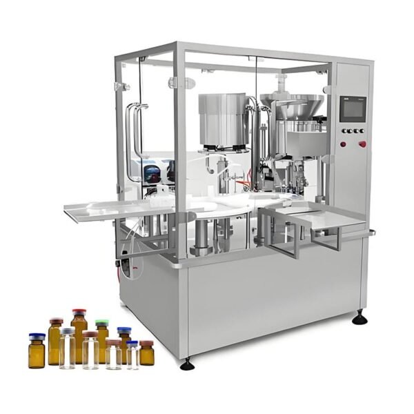 Vial Filling Stoppering Capping Line