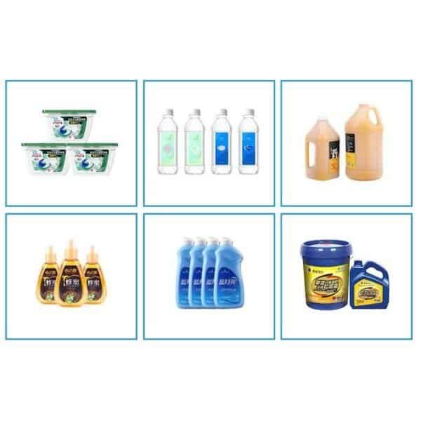 Automatic Single Side Labeling Machine Samples