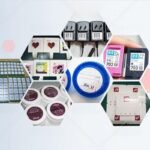 Automatic Top Side Labeling Machine Samples