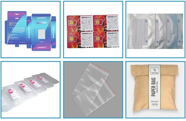 Paging labeling machine samples