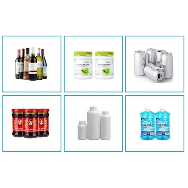 Automatic Round Bottle Fixed-point Positioned Labeling Machine Samples