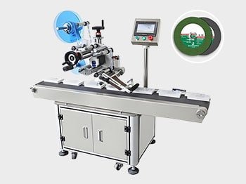Automatic Top Side Labeling Machine