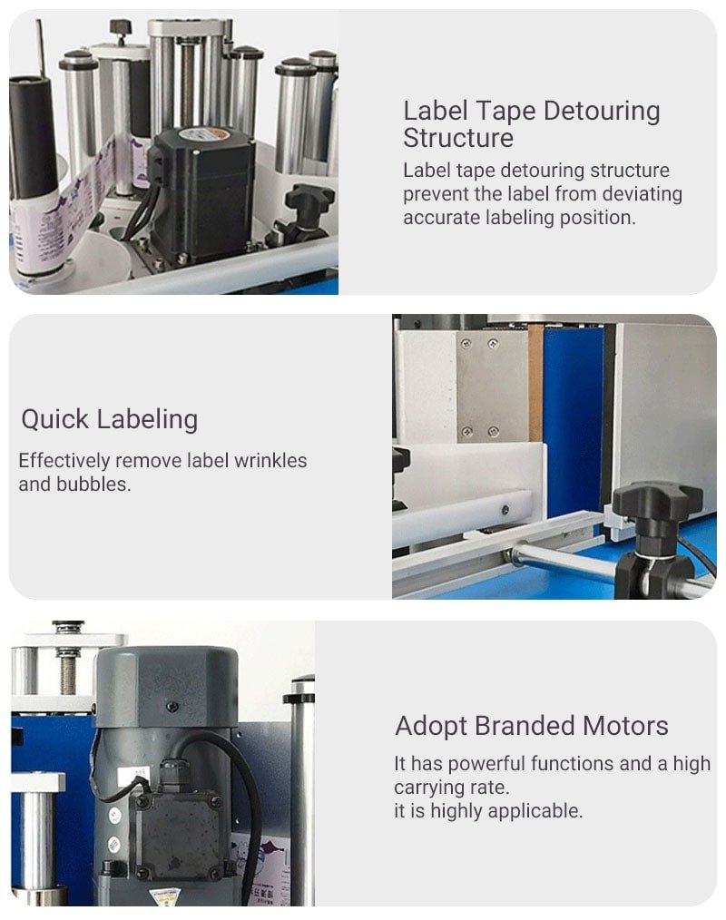 Desktop Automatic Round Bottle Labeling Machine – One Stop Filling ...