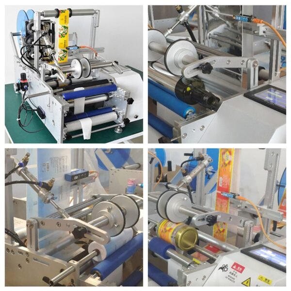 Semi-auto Round Bottle Labeling Machine Details