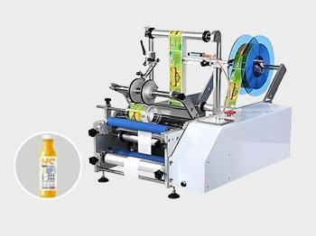 Semi-auto Round Bottle Labeling Machine
