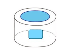 Top + Single side/double sides labeling machine