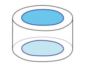 Top + bottom labeling machine